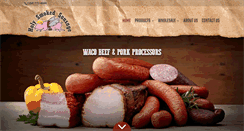 Desktop Screenshot of holysmokedsausage.com