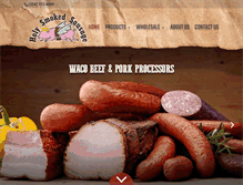 Tablet Screenshot of holysmokedsausage.com